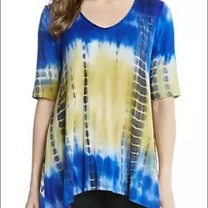NWT - Karen Kane Tie Dye top